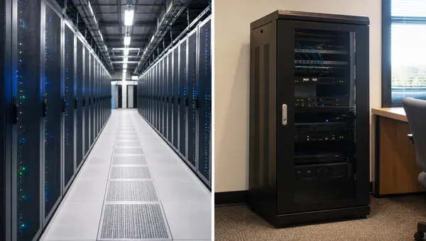 Cloud storage vs on-premise servers comparison