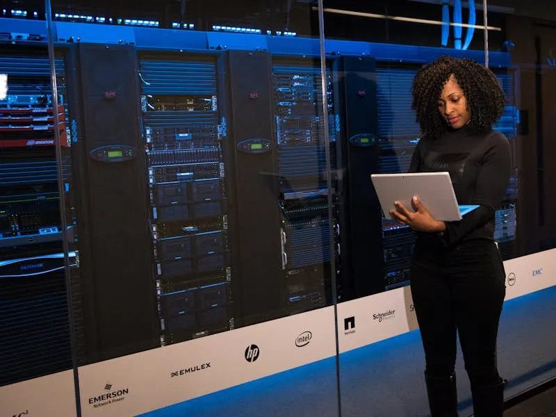 IT professional managing multi-location network infrastructure