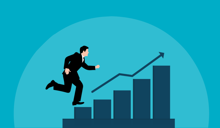 Free success investment business vector